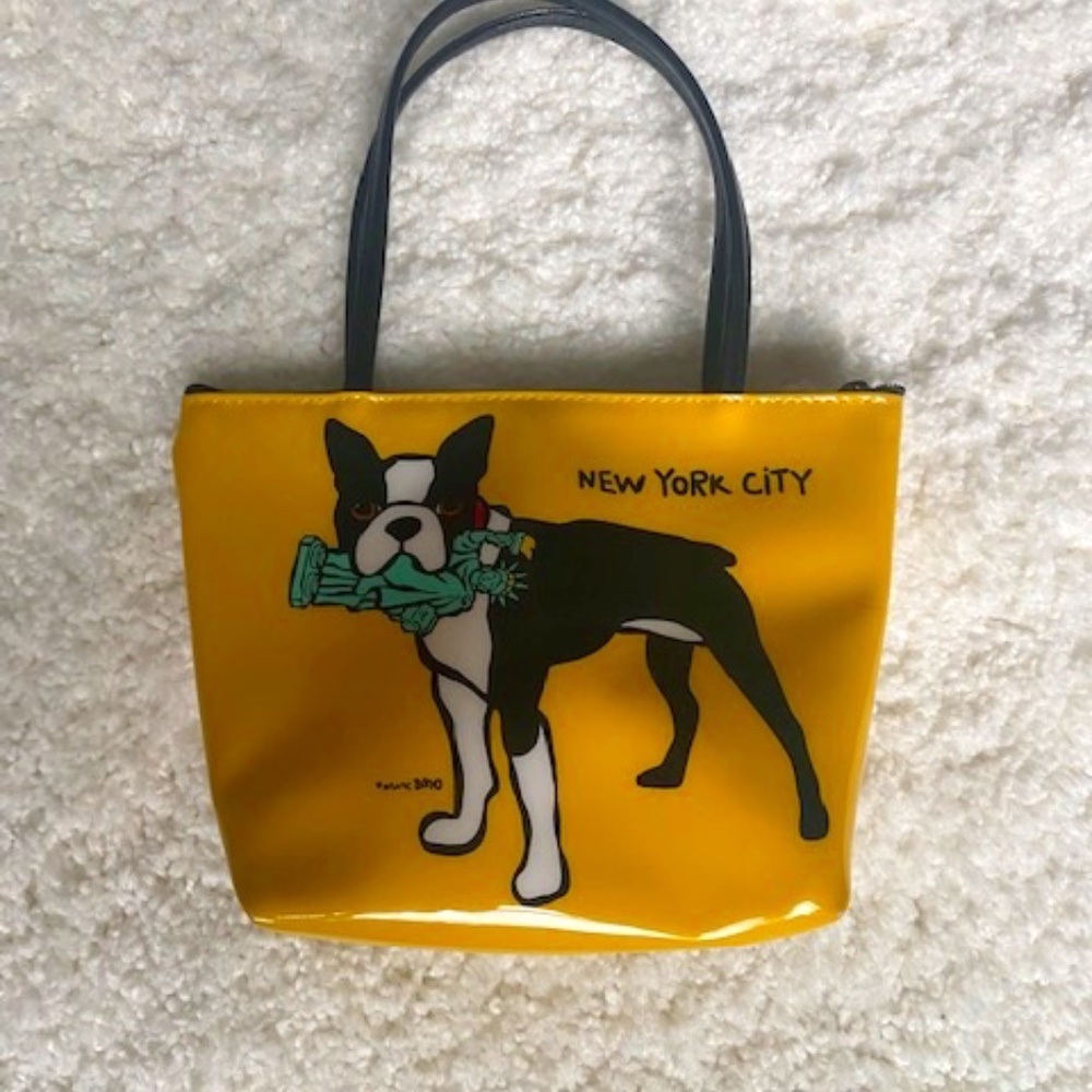 NYC Patent leather handbag